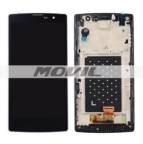 Original black color For Lg Magna H500F H502F Y90 Lcd Display With Touch Glass Digitizer+frame Assembly replacement